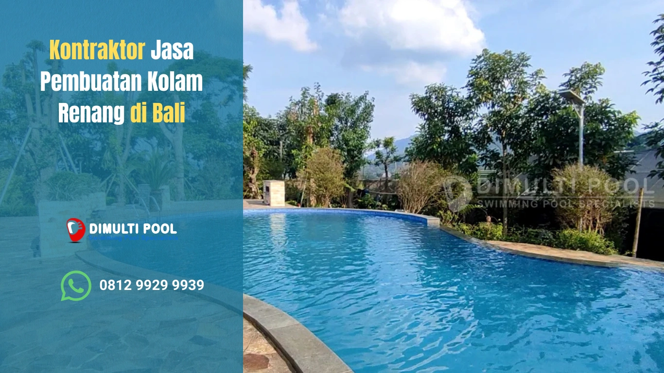 Jasa pembuatan kolam renang di Bali
