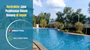 Jasa pembuatan kolam renang di Depok