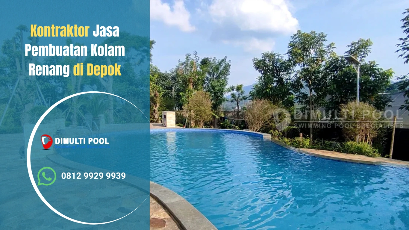 Jasa pembuatan kolam renang di Depok