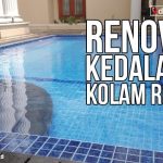Renovasi kolam renang di Jakarta Barat