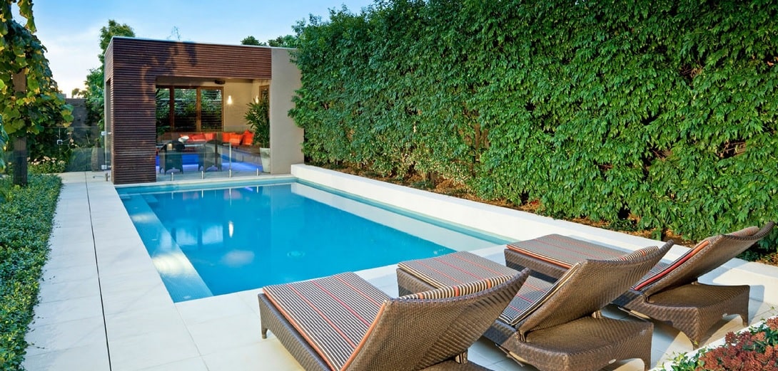 desain kolam renang minimalis