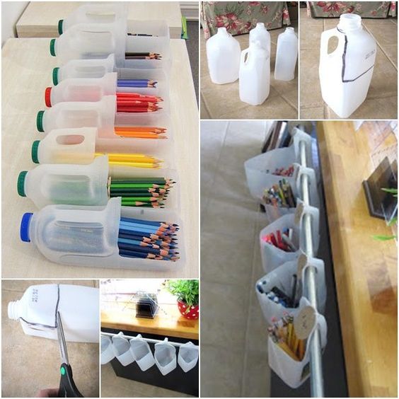 bikin office organizer dari botol