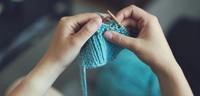 contoh kerajinan tangan merajut