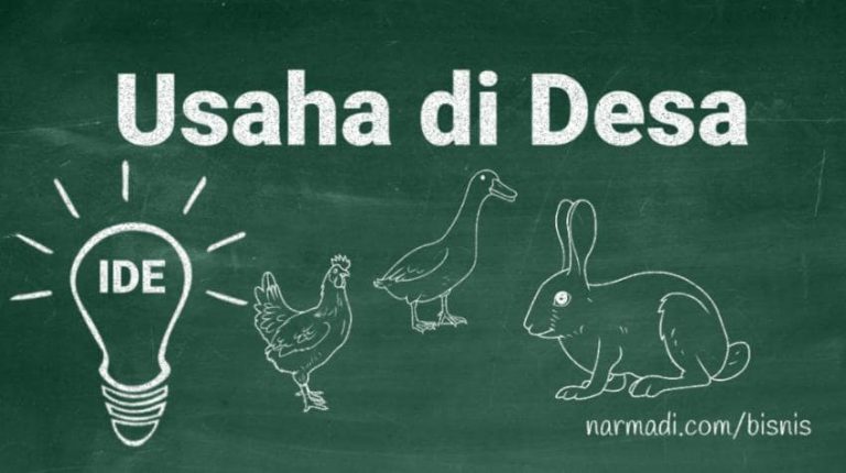 Peluang usaha di desa yang menguntungkan 