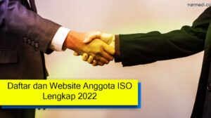 organisasi standar internasional - Daftar dan Website Anggota ISO