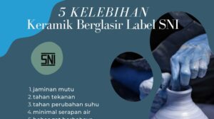 keramik berglasir atau keramik dilapis glasir untuk tableware wajib SNI 7275-2008