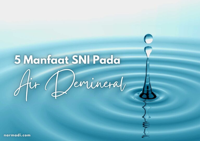 Air demineral atau air minum demineral telah masuk kedalam wajib SNI 6241:2015 yang cara pengujiannya ditentukan SNI 3554:2015