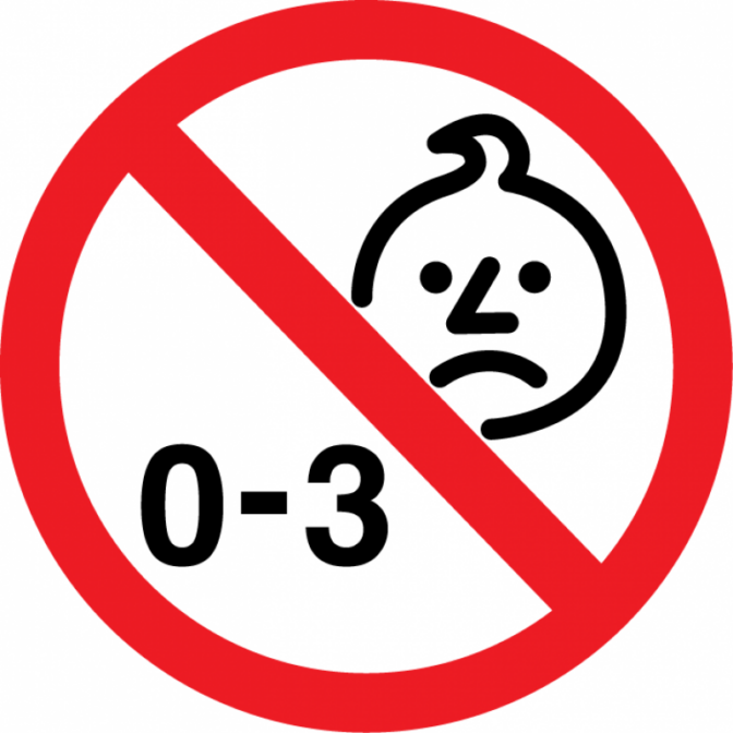 Label umur sesuai SNI ISO 8124