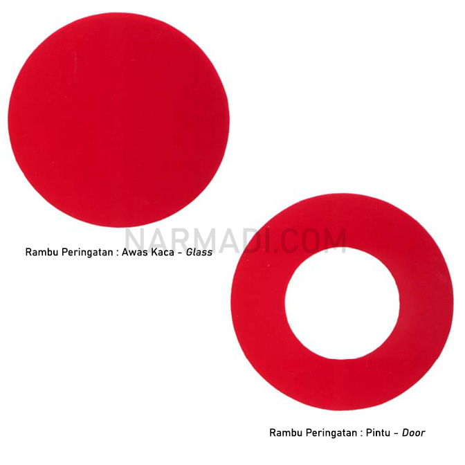 Rambu peringatan sesuai peraturan bandara berdasarkan SNI 03-7094-2005