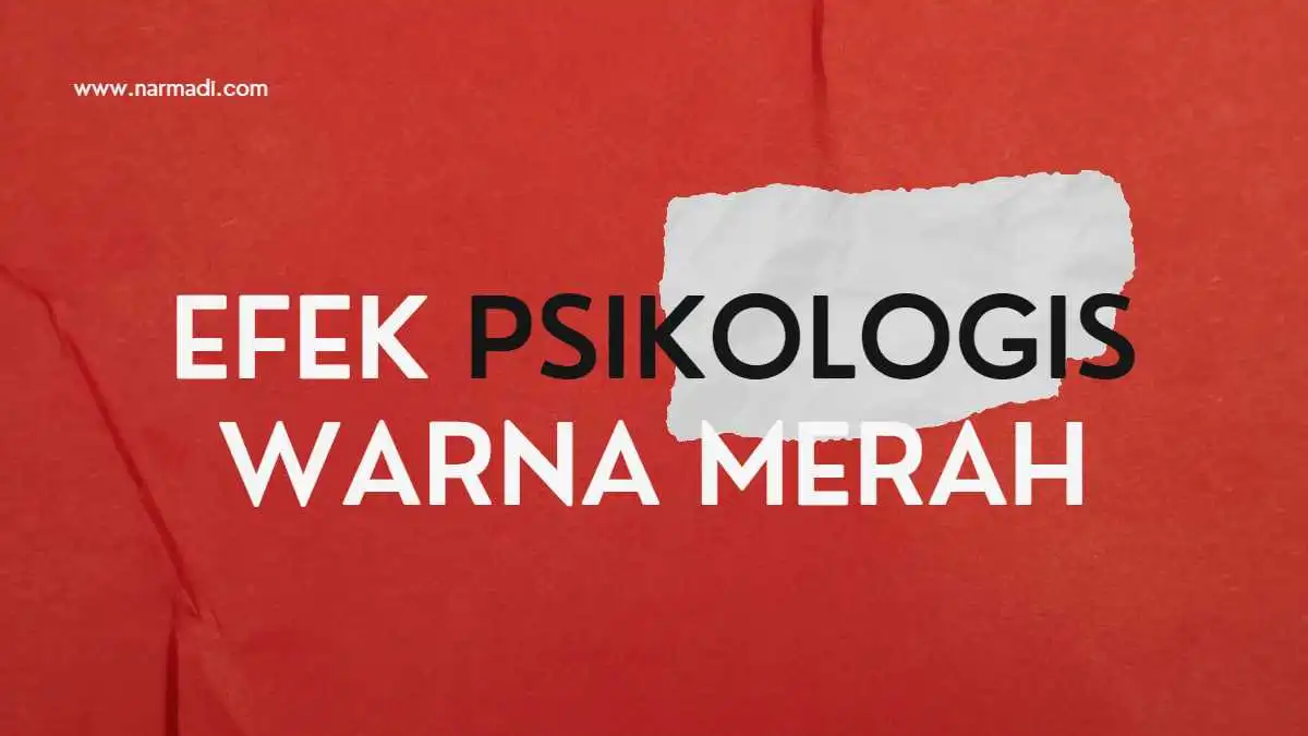 Efek Psikologi warna untuk bisnis - merah