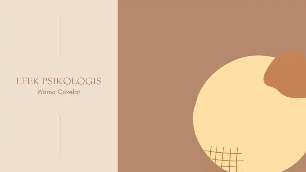 Efek Psikologi warna untuk bisnis - cokelat