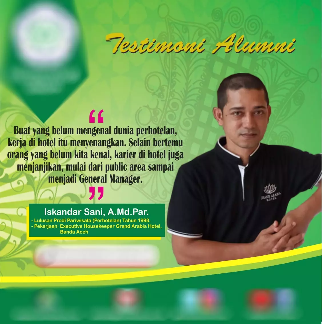 Contoh testimonial sebagai teknik propaganda dalam pemasaran