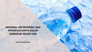 Air demineral - Narmadi.com