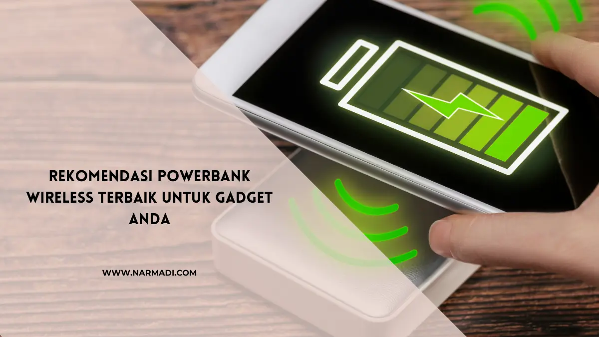 Powerbank wireless - Narmadi.com