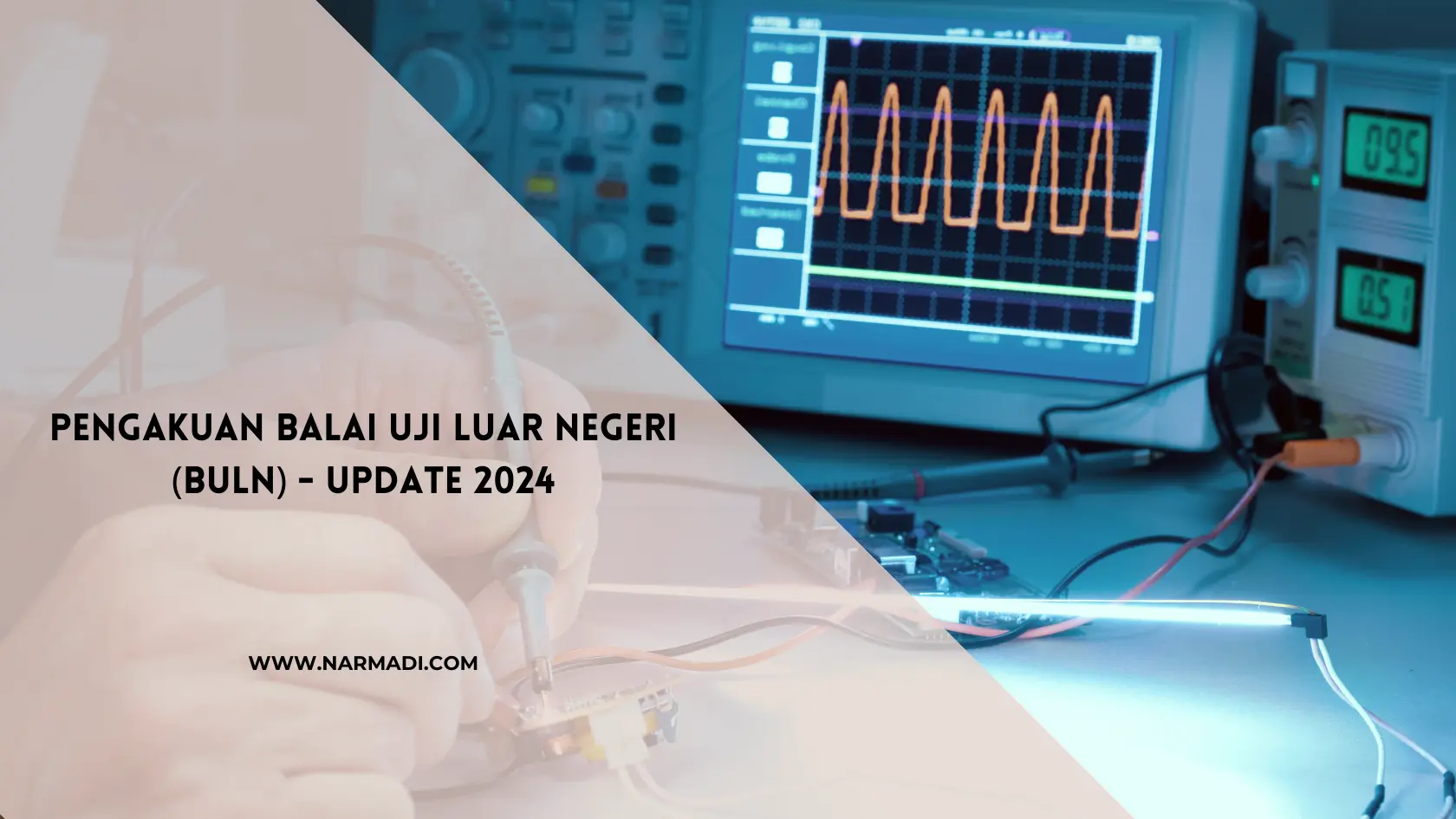Pengakuan Balai Uji Luar Negeri - Narmadi.com