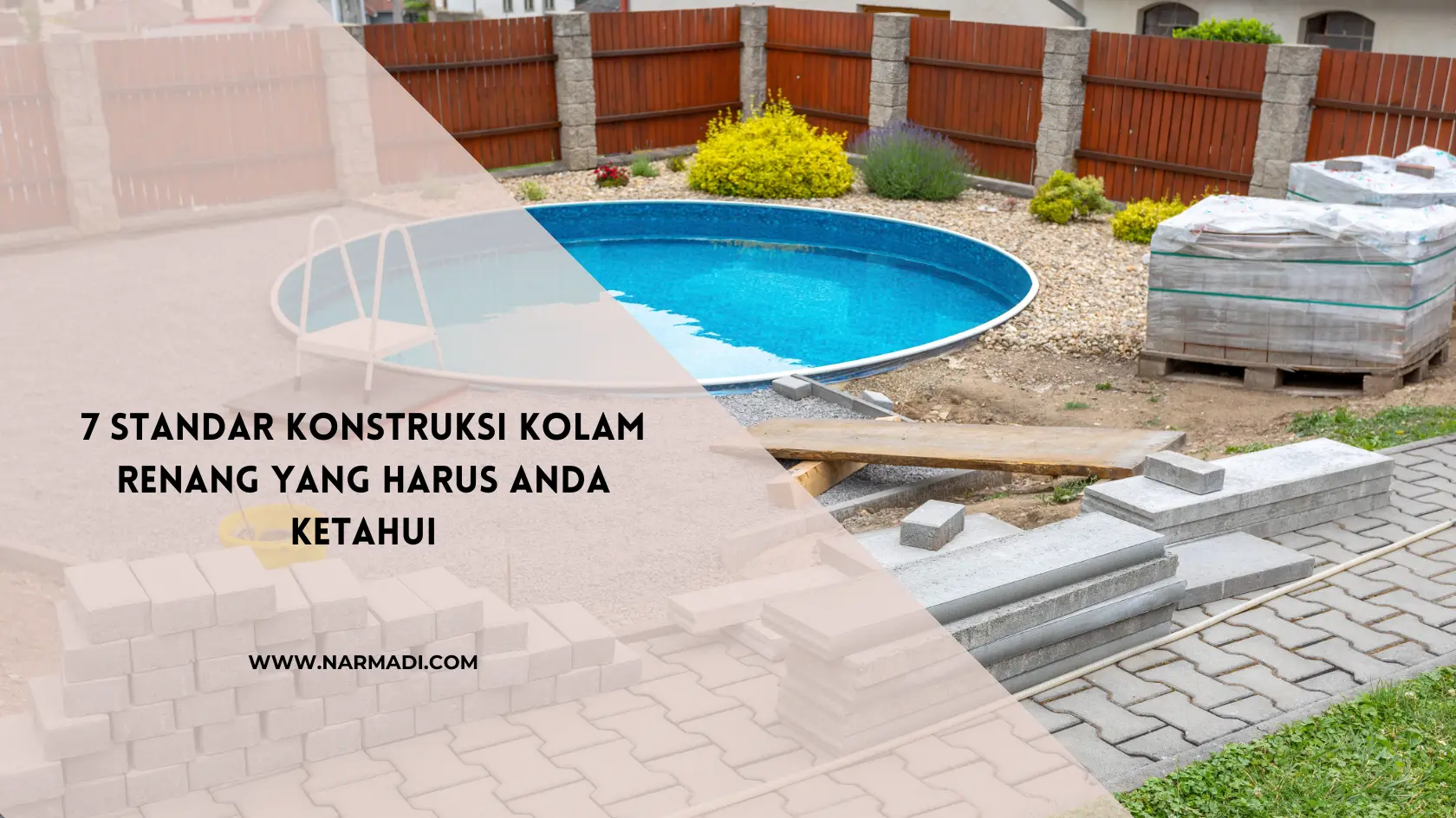 Standar konstruksi kolam renang - Narmadi.com