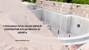 Kontraktor kolam renang - Narmadi.com