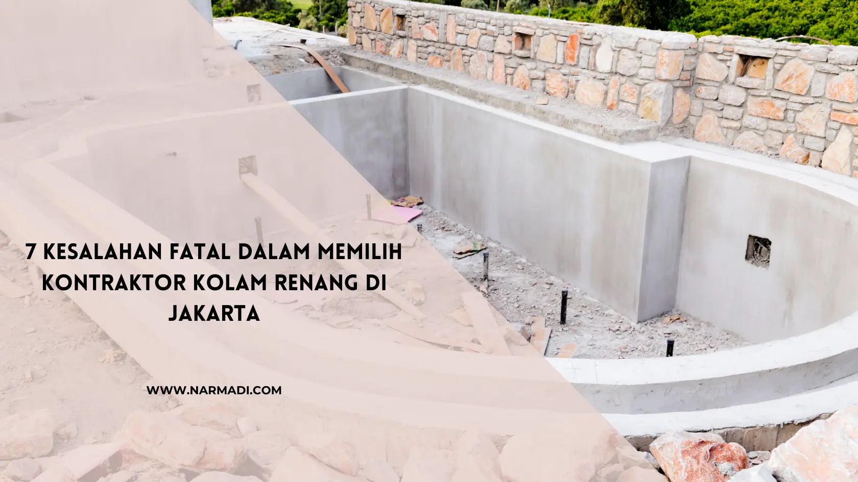 Kontraktor kolam renang - Narmadi.com