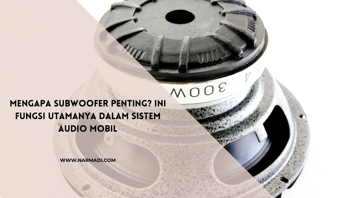 Subwoofer Audio Mobil