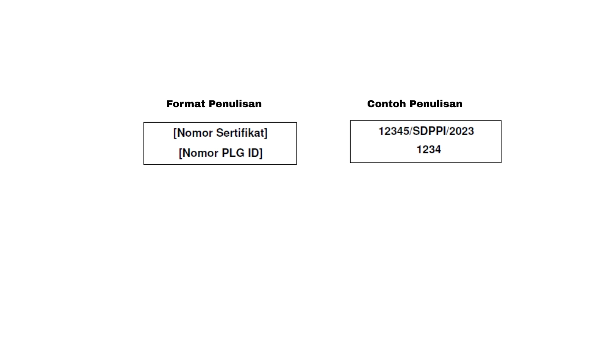 Pemasangan Label DJID pada Alat Telekomunikasi
