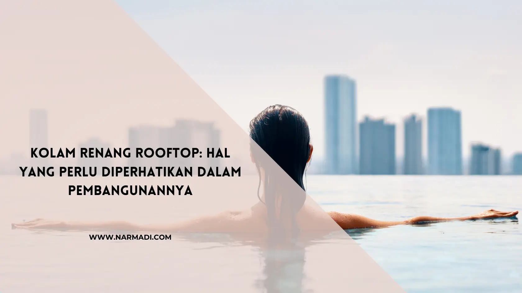 kolam renang rooftop