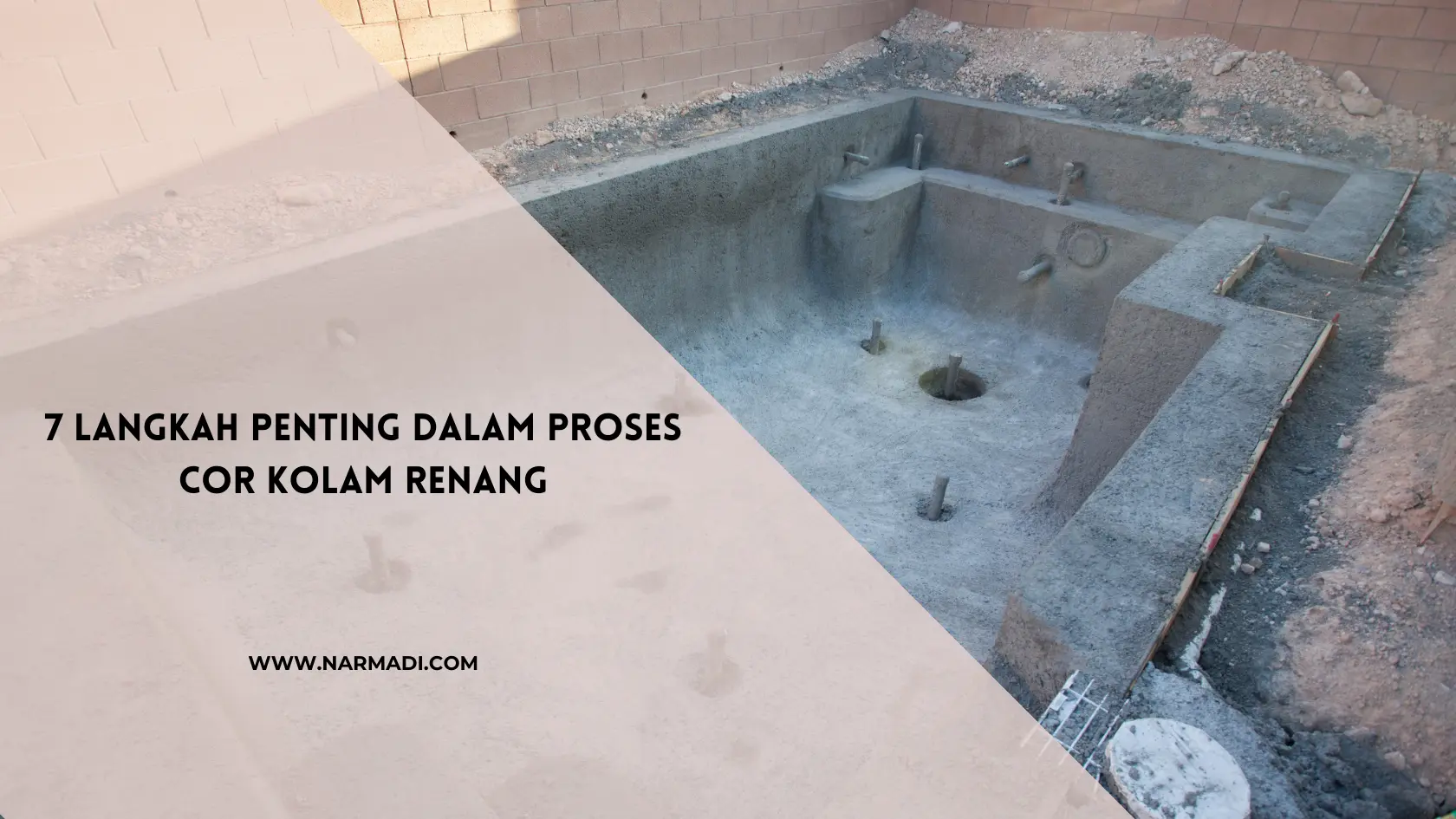 Cor kolam renang - Narmadi.com