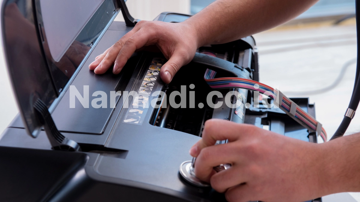 tinta printer kering