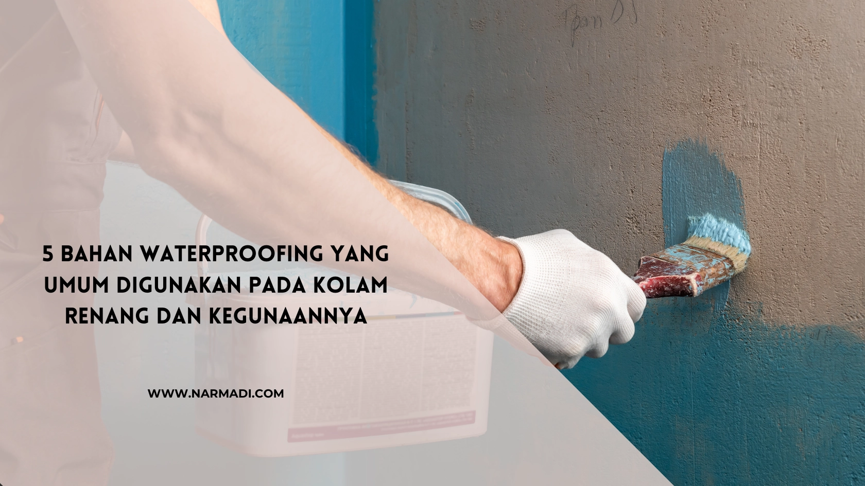 bahan waterproofing kolam renang