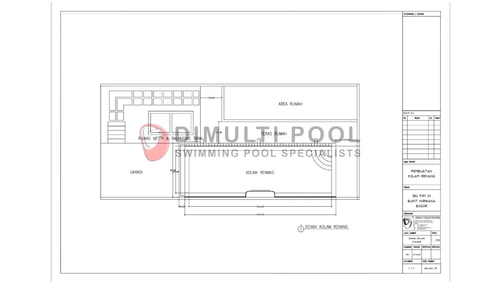 proyek kolam renang