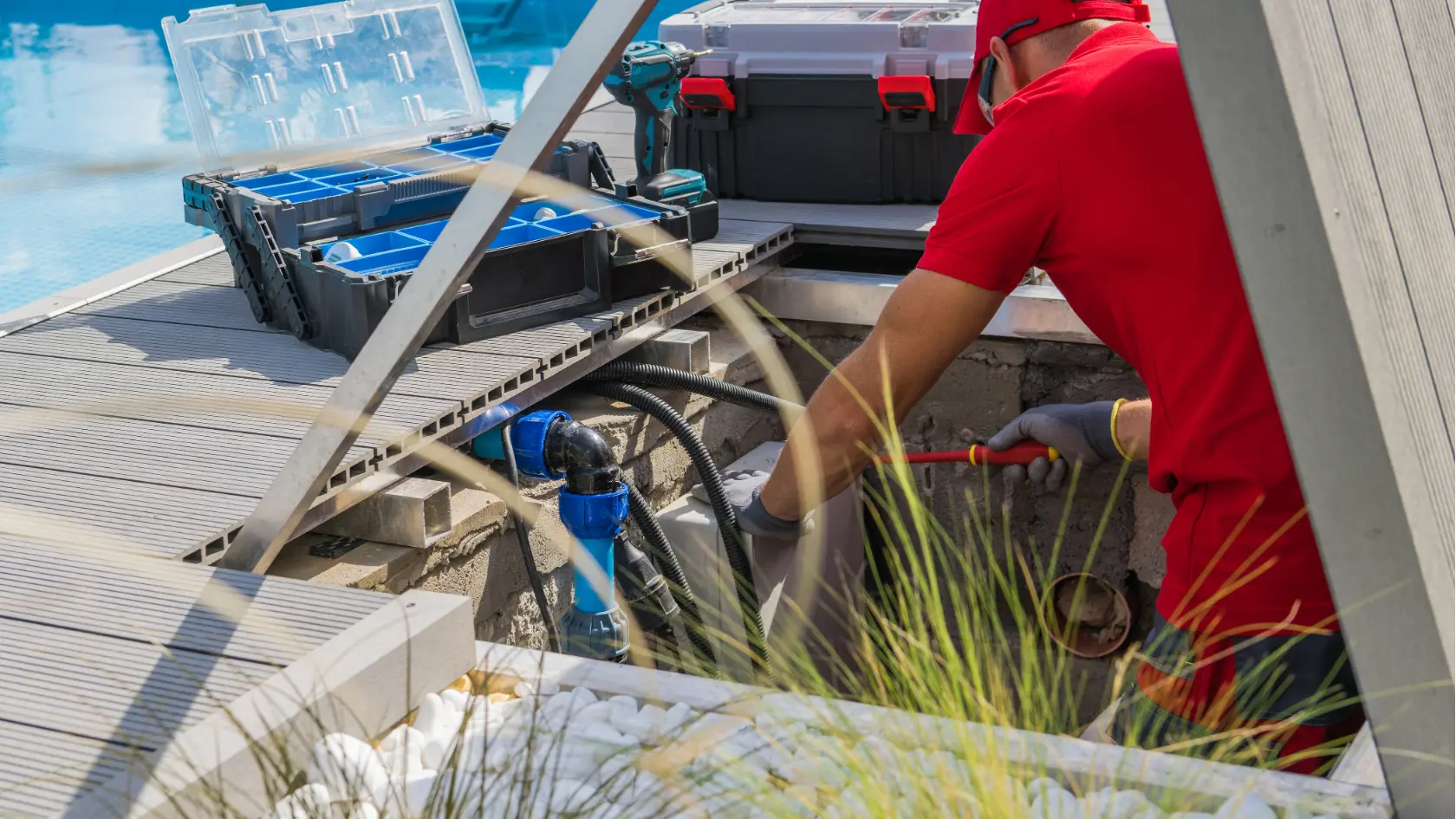 ruang mesin kolam renang