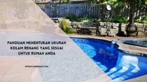ukuran kolam renang