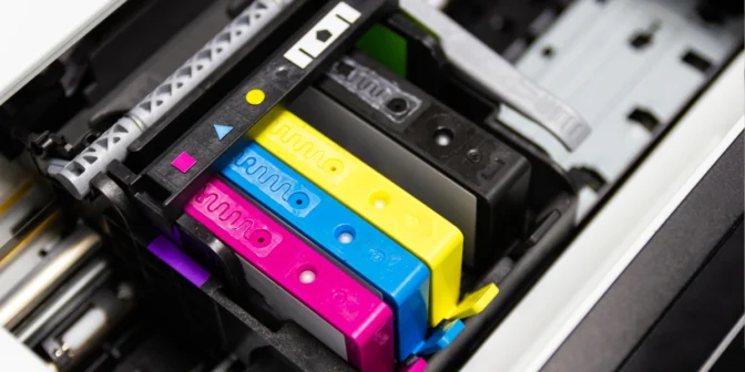 tinta printer kering