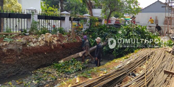 Tahapan Pembuatan Infinity Pool: Studi Kasus Proyek di Pluit, Jakarta Utara