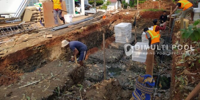 Tahapan Pembuatan Infinity Pool: Studi Kasus Proyek di Pluit, Jakarta Utara