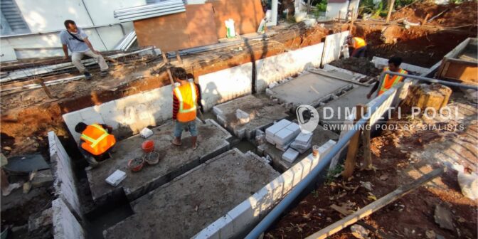 Tahapan Pembuatan Infinity Pool: Studi Kasus Proyek di Pluit, Jakarta Utara