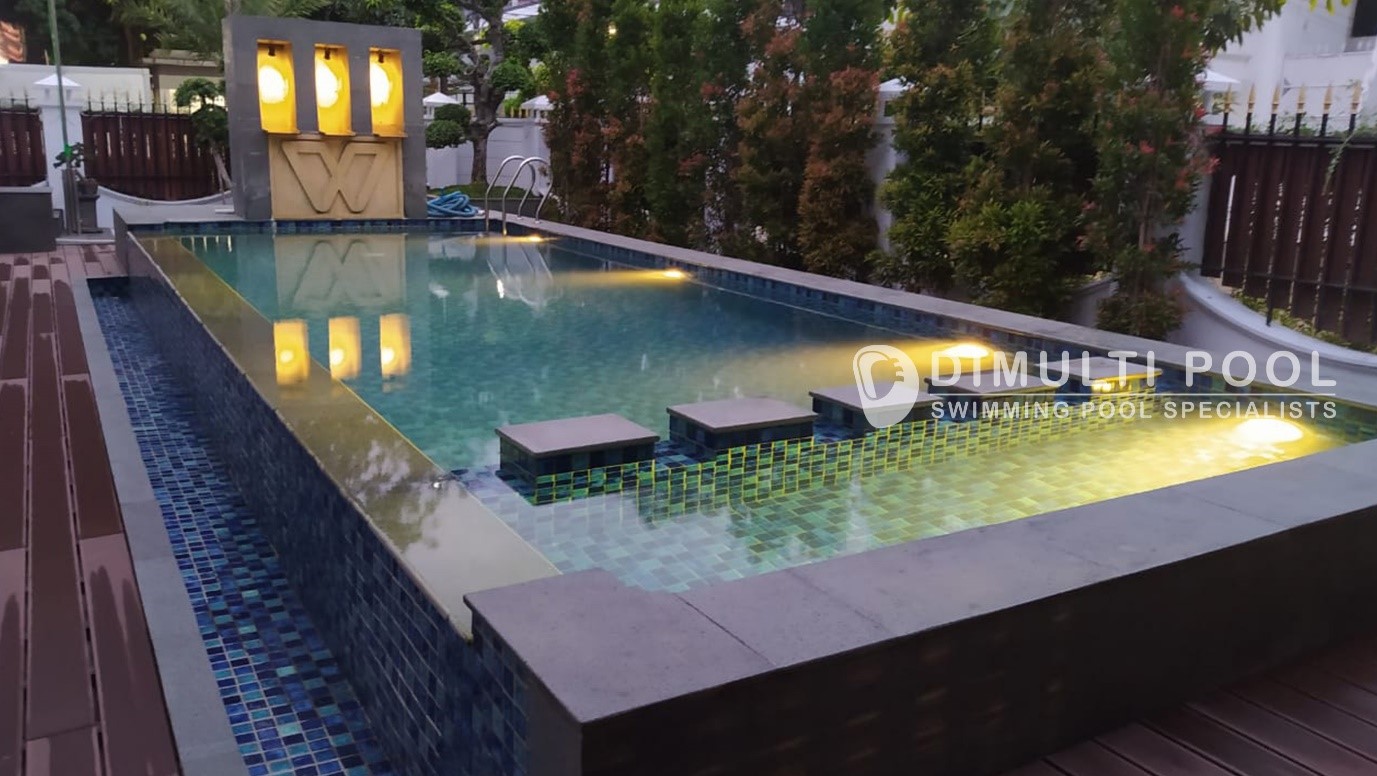 Proses finishing dan pengisian air