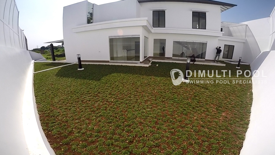 tahap membuat kolam renang