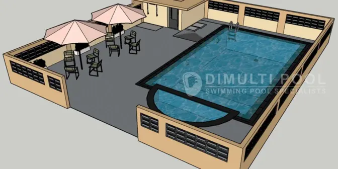 pembangunan kolam renang