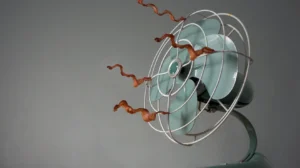 kipas angin bau gosong - Narmadi.com