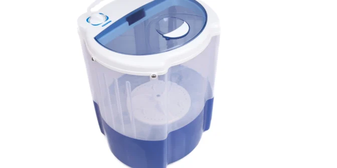 mesin cuci portable lipat