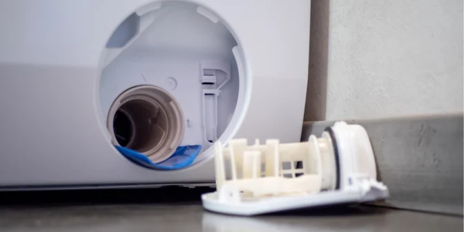 mesin cuci 1 tabung tidak bisa mengeringkan