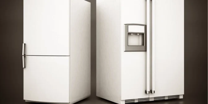 ukuran kulkas 2 pintu