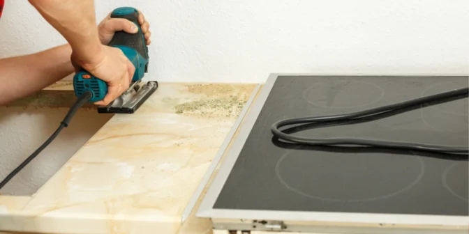 cara pasang kompor induksi tanam