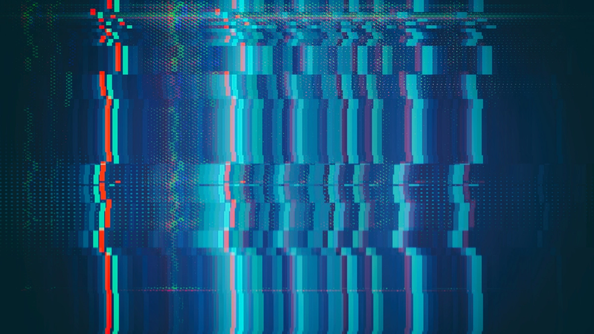 layar laptop bergaris - Narmadi.co.id