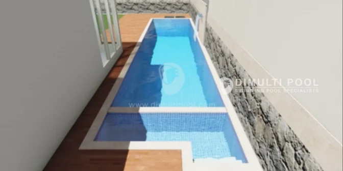 Contoh Desain Kolam Lap Pool Rumahan Beserta Harganya, Cari Tau di Sini!