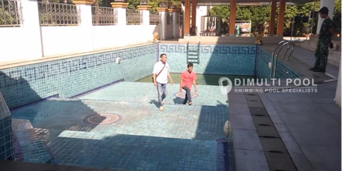 Contoh Desain Kolam Renang Setelah Renovasi, Makin Cakep!