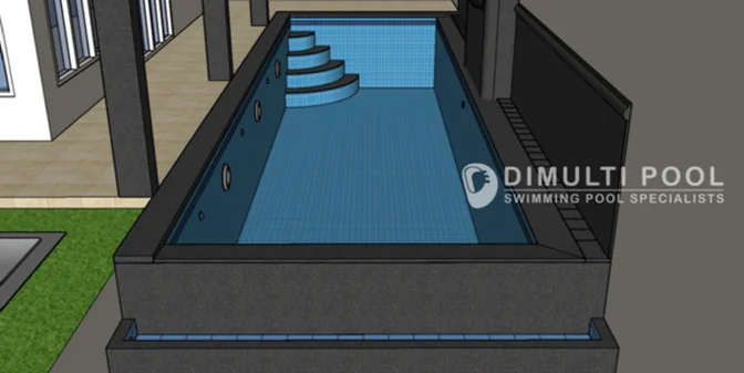 Contoh Desain Kolam Renang Infinity Pool yang Cantik! Berapa Harga Pembuatannya?