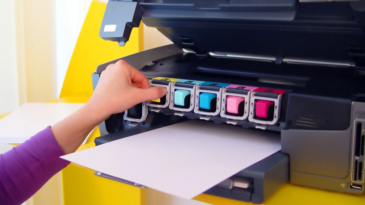 printer tidak bisa mencetak akibat Tinta mengering di print head