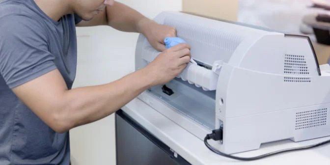 sejarah printer dot matrix