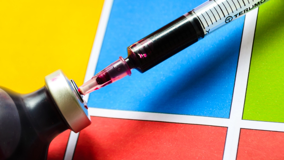 mengisi tinta printer - Narmadi.co.id